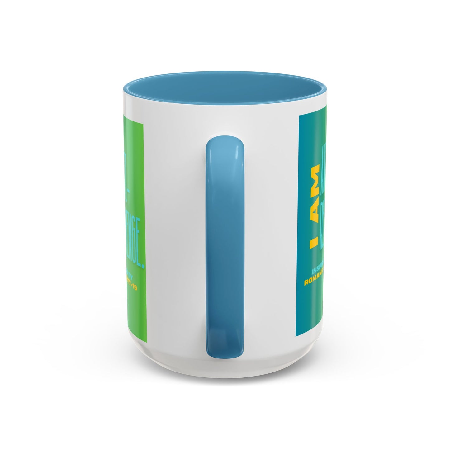 I AM Anti- Revenge. - Inspired by Romans 12:17- 19. - Inspirational Accent Coffee Mug (11, 15oz)