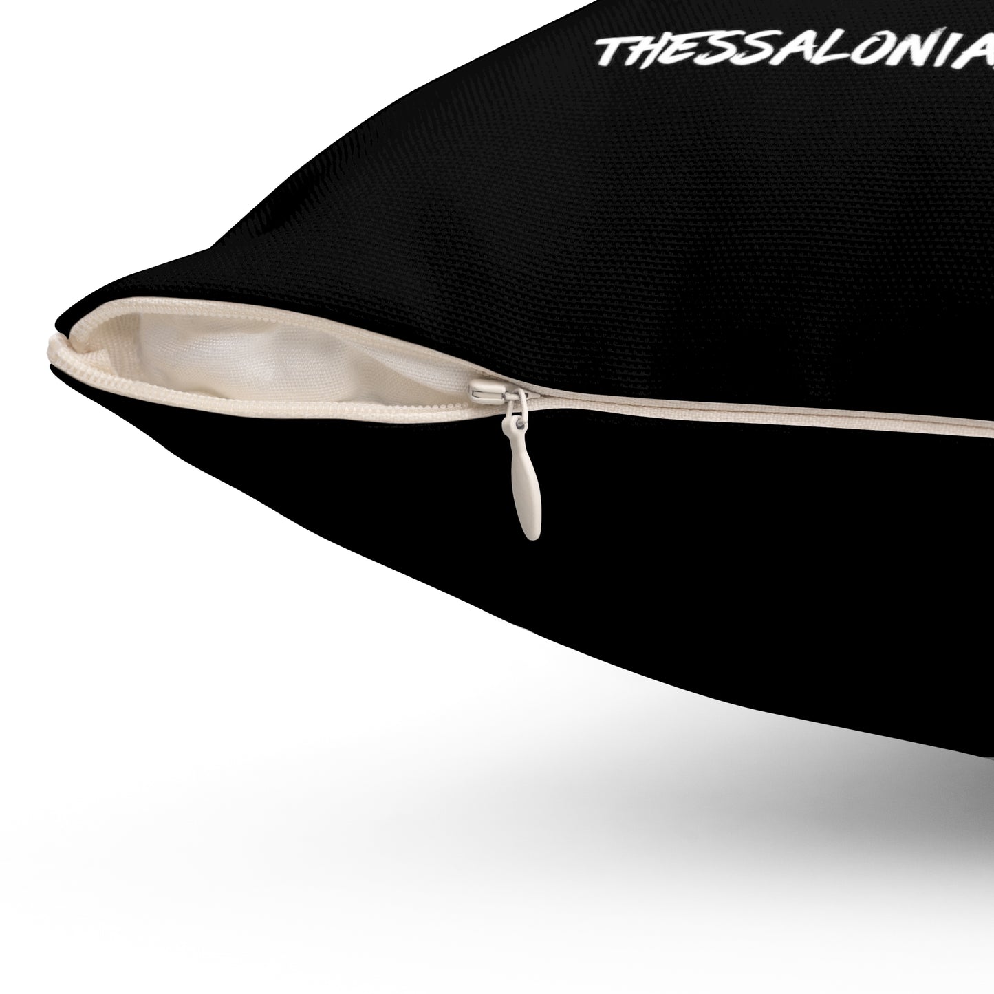 I AM Minding My Own Business Spun Polyester Square Pillow - Inspired by 1 Thessalonians 4:11-12