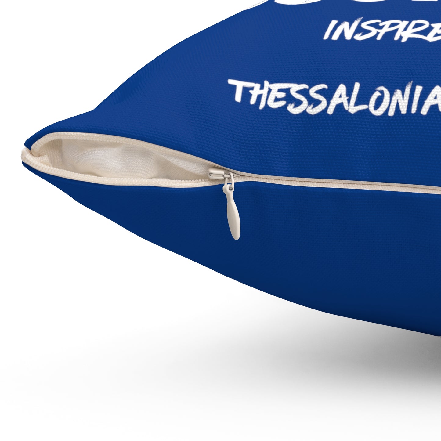I AM Minding My Own Business Spun Polyester Square Pillow - Inspired by 1 Thessalonians 4:11-12